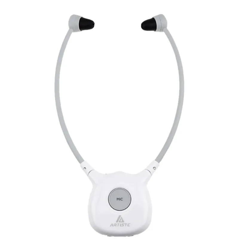 

ARTISTE APH102 Separate Hanging Ears for the Elderly TV Replace Extra Wireless Headset for APH100 Listening Aids earbud earphone