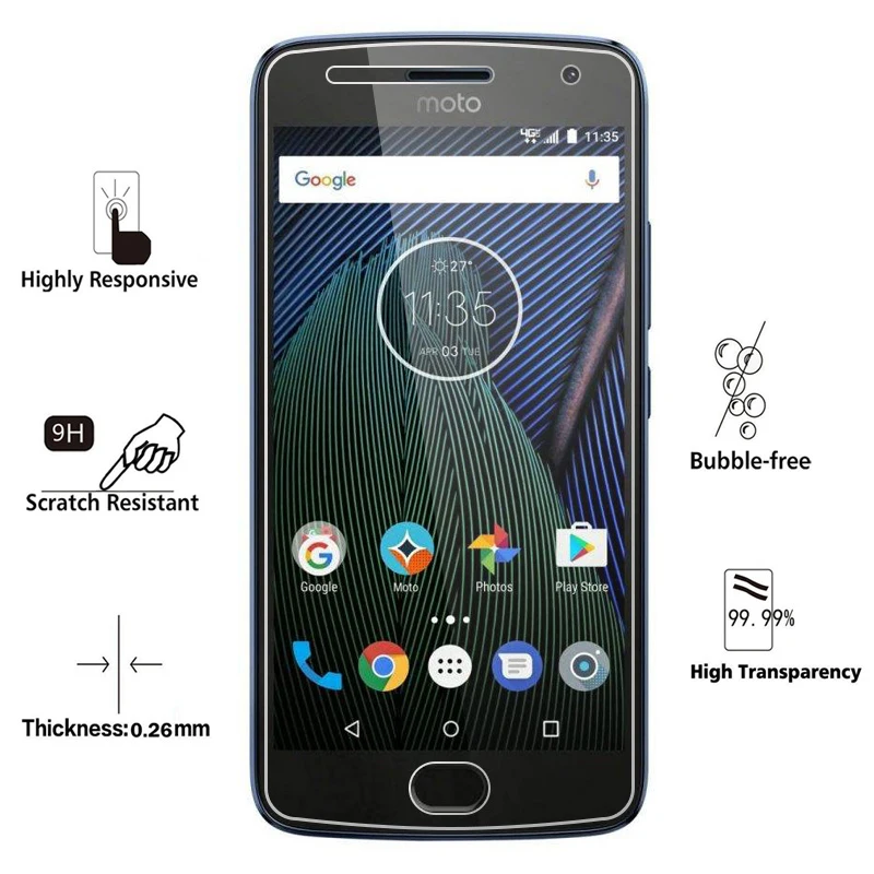 Защитное стекло для motorola moto e4 plus Защитная пленка экрана g5 g5s cam e 4 g 5 4e 5g temepred glas e4plus