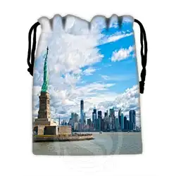 Самые приятные Пользовательские Нью-Йорк #1 шнурок сумки для мобильного телефона tablet PC Упаковка Подарочная Bags18X22cm SQ00715-@ H0297
