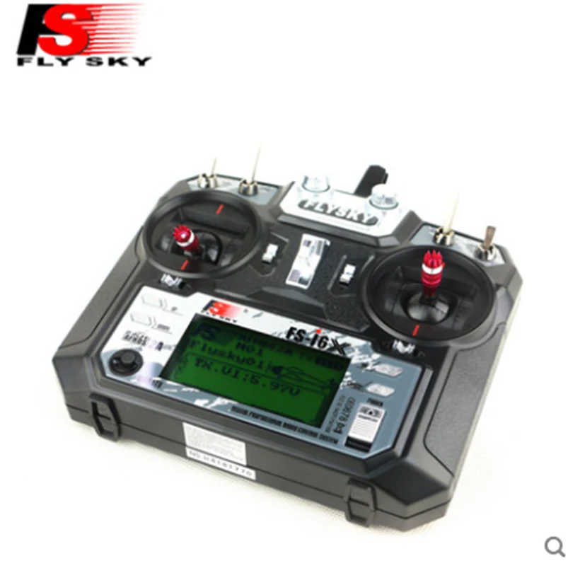 

Flysky FS-i6X 2.4G 6CH/10CH Transmitter TX with i-BUS IA6B/ IA10B/X6B ReceiverFor Drone RC Quadcopter
