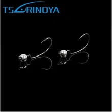 Tsurinoya свинцовая головка, острые Крючки 2 упак./лот 3,5 г/5 г/7 г, крючки для джиг, искусственная приманка, Высокоуглеродистая Сталь, колючая крючок, рыболовные снасти