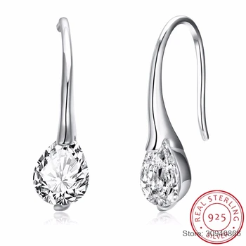 

SMTCAT 2019 NEW SALE Fine jewelry 925 Sterling silver Original Crystal From Bella Mini Piercing Fashion Earrings