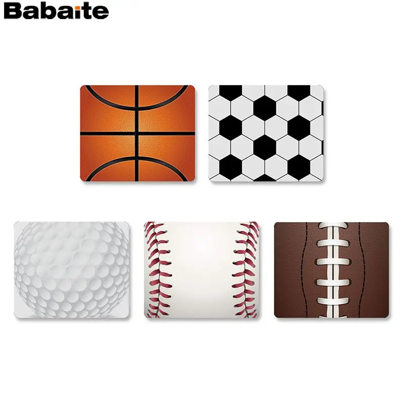 

Babaite My Favorite BASKETBALL BASEBALL FOOTBALL Beautiful Anime Mouse Mat Top Selling Wholesale Gaming Pad mouse
