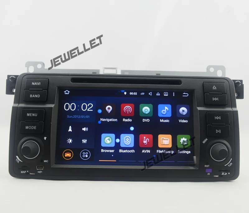 Восьмиядерный ips экран Android 9,0 автомобильный DVD GPS Радио Навигация для BMW 3 серии E46 M3 1999-2005 с 4G/Wifi с диагностическим разъемом и цифровым