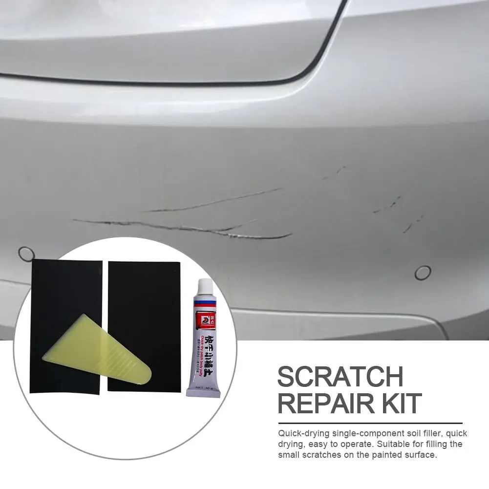 

Quick-drying Car Scratch Repair Tool Kit Soil Grinding Car Body Putty Scratch Filler Smooth Repair Tool Auto Care Car Accessorie
