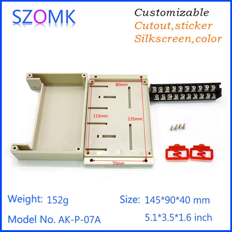 plastic enclosure for electronics din rail project box enclosure box szomk junction box plastic housing instrument box (9).jpg