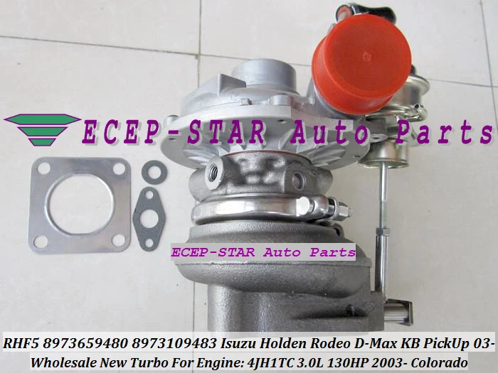 

Free Ship RHF5 VB430093 8973544234 8973109483 Turbo Turbocharger For ISUZU Rodeo D-MAX Pickup 03- 4JH1T 3.0L 130HP With Gaskets