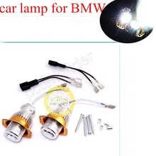 new arrival For E90 E91 3 Series No Error LED Marker Halo Ring Lamps White 10W Angel Eye Lights 1Pair