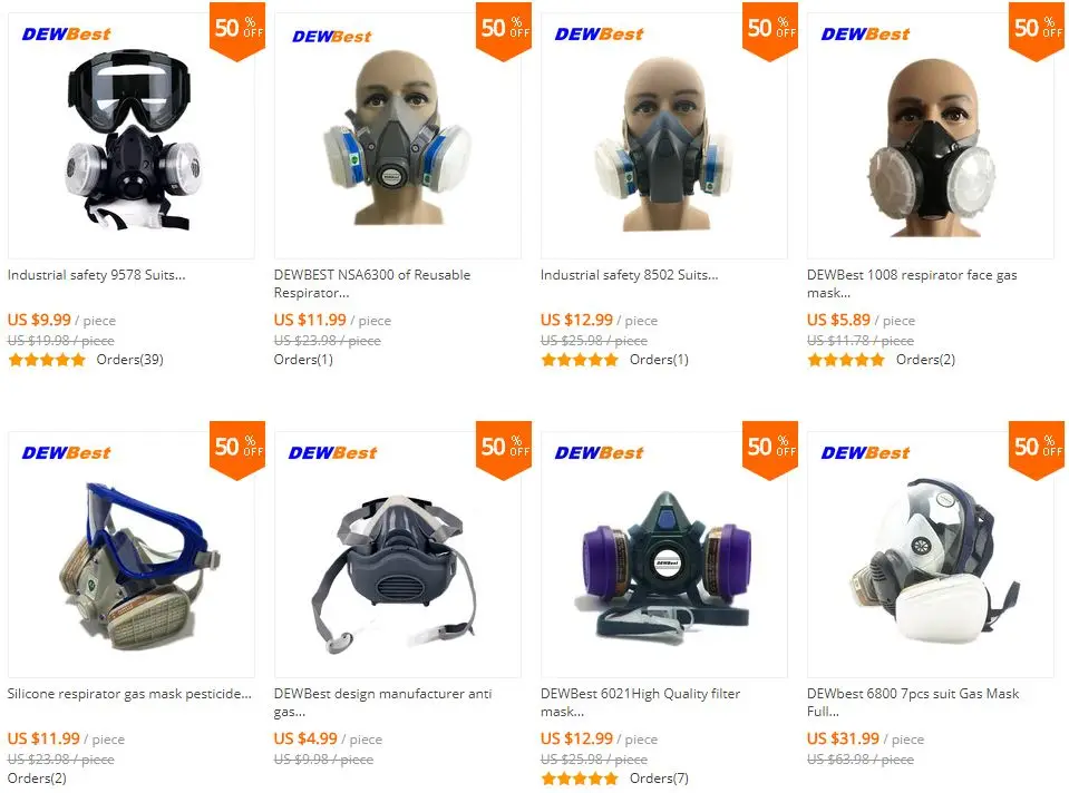 DEWBEST face masks