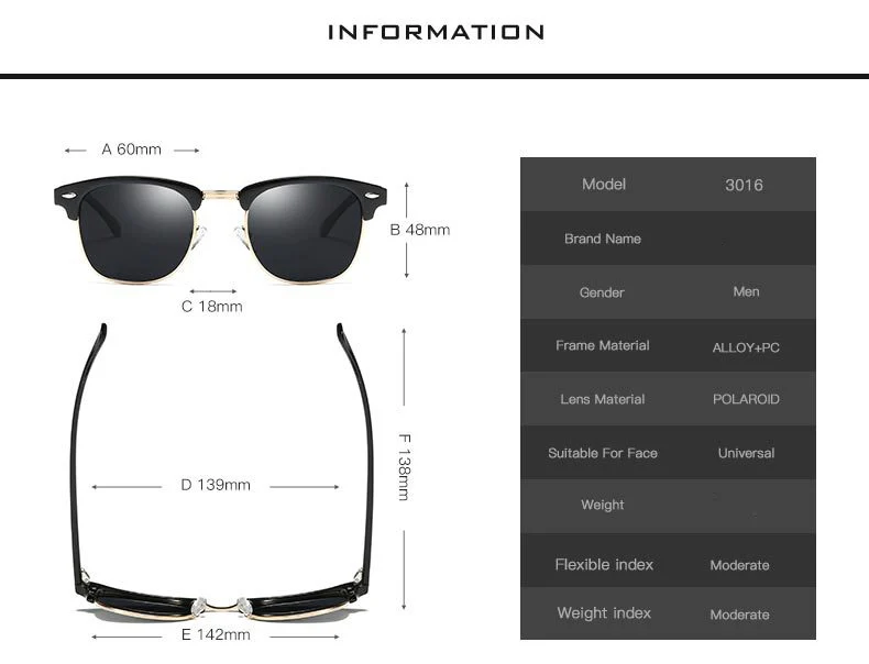 UV400 поляризационные мужские и женские солнцезащитные очки 3016, классические модные ретро брендовые солнцезащитные очки с покрытием, солнцезащитные очки gafas De Sol Masculino