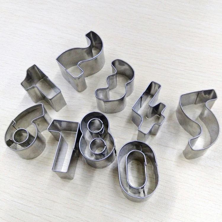 Cake Decorating Baking Tools For Cakes Stainless steel digital biscuit mould Stereo cut cookie letters Fondant cake DIY baking Cake Decorating Baking Tools For Cakes Stainless steel digital biscuit mould Stereo cut cookie letters Fondant cake DIY baking