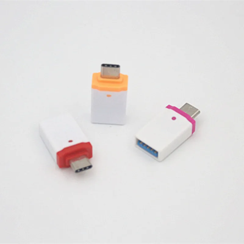 Usb type-C OTG адаптер type C к USB 3 0 для телефона huawei Macbook Tablet notebook клавиатура мышь SD