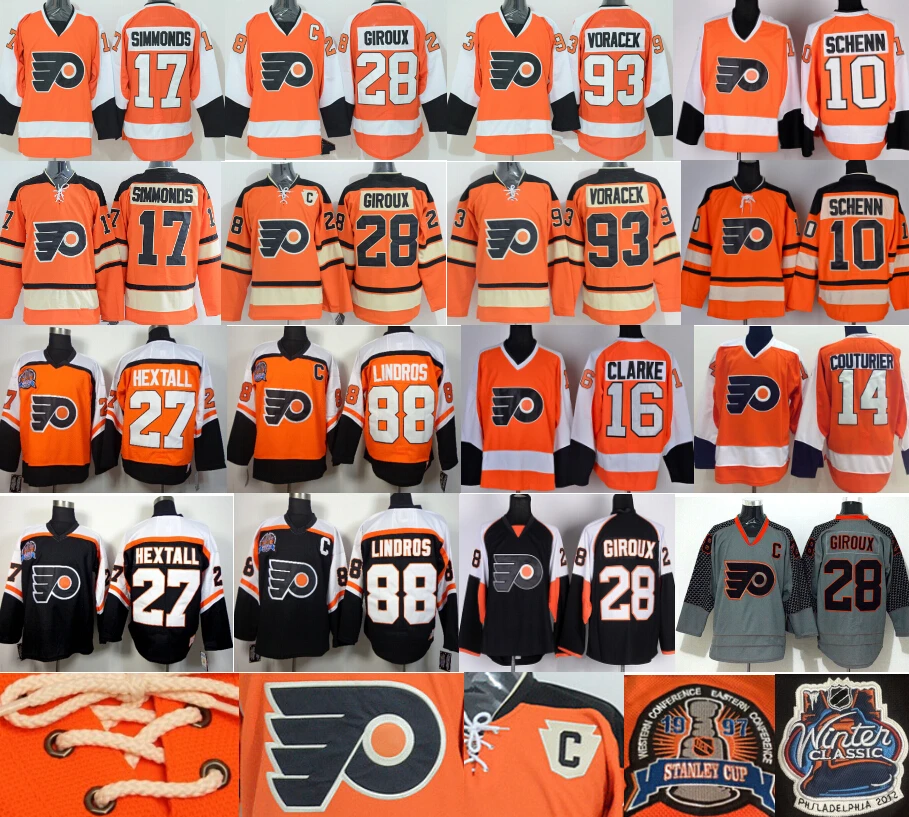 nhl jerseys philadelphia flyers 10 versteec orange jerseys philadelphia flyers throwback jerseys