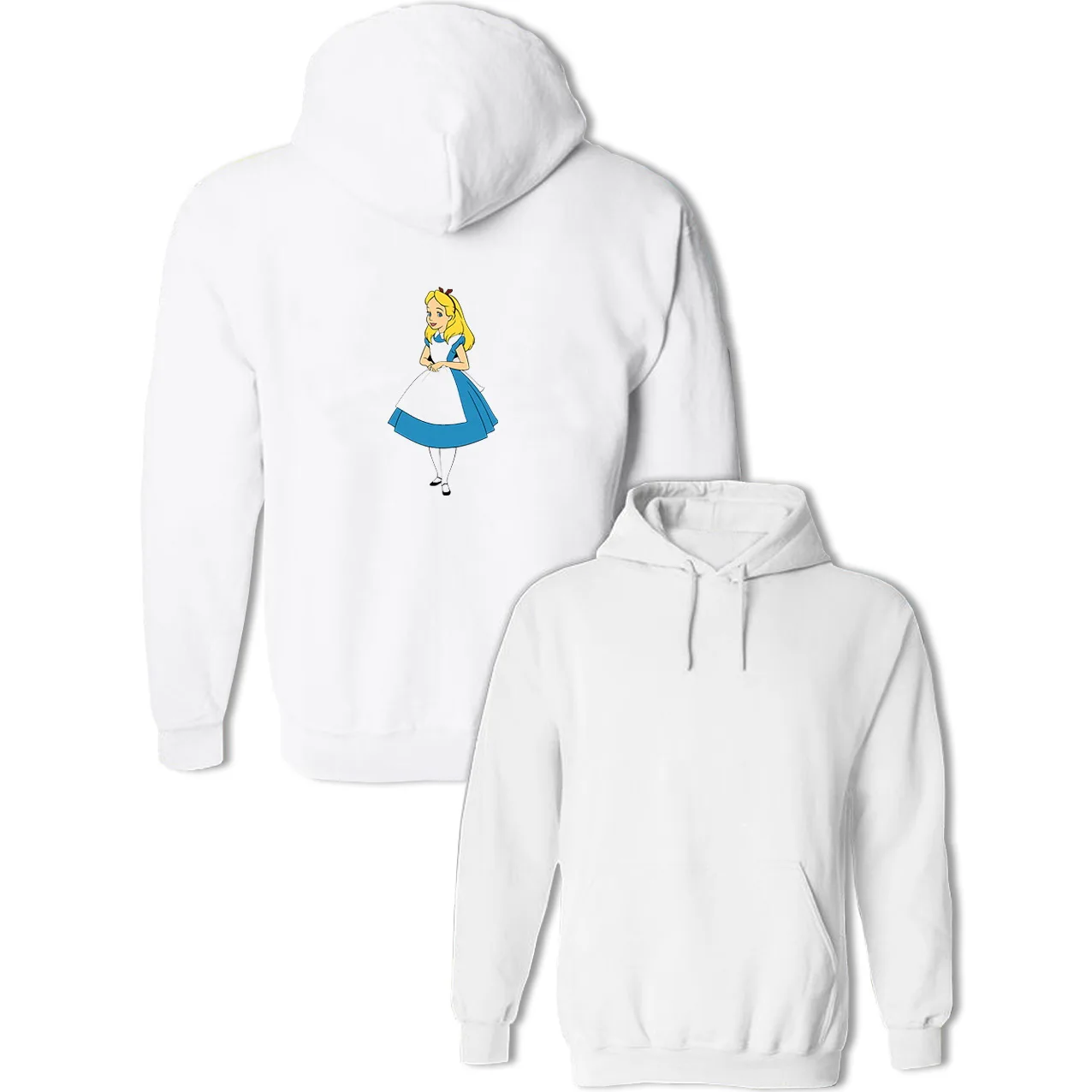 Женская толстовка с капюшоном и принтом персонажа из хлопка|printed hoodies woman|hoodies