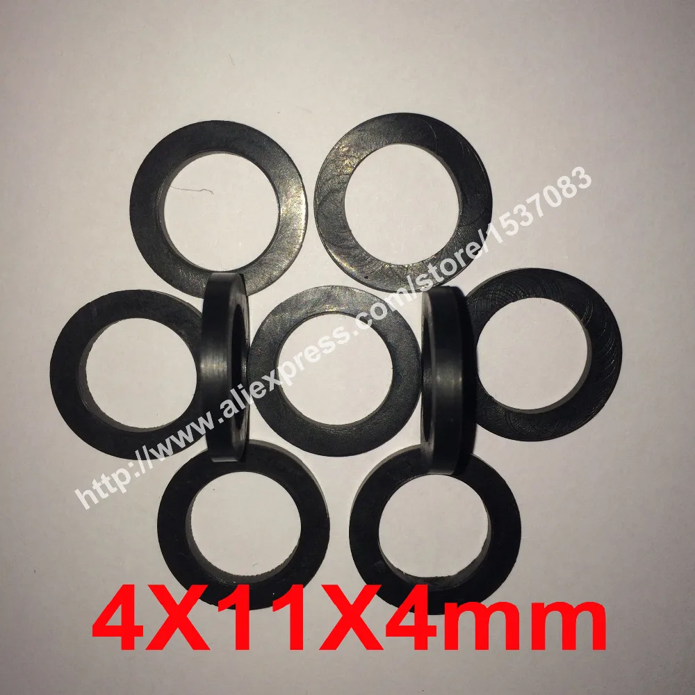 4X11X4mm NBR rubber flat water filter gasket hose washerin Gaskets
