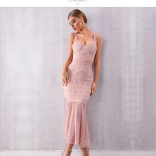 Розовые бежевые подтяжки кружевные модные элегантные облегающие платья летние сексуальные вечерние облегающие платья оптом женское платье+ костюм