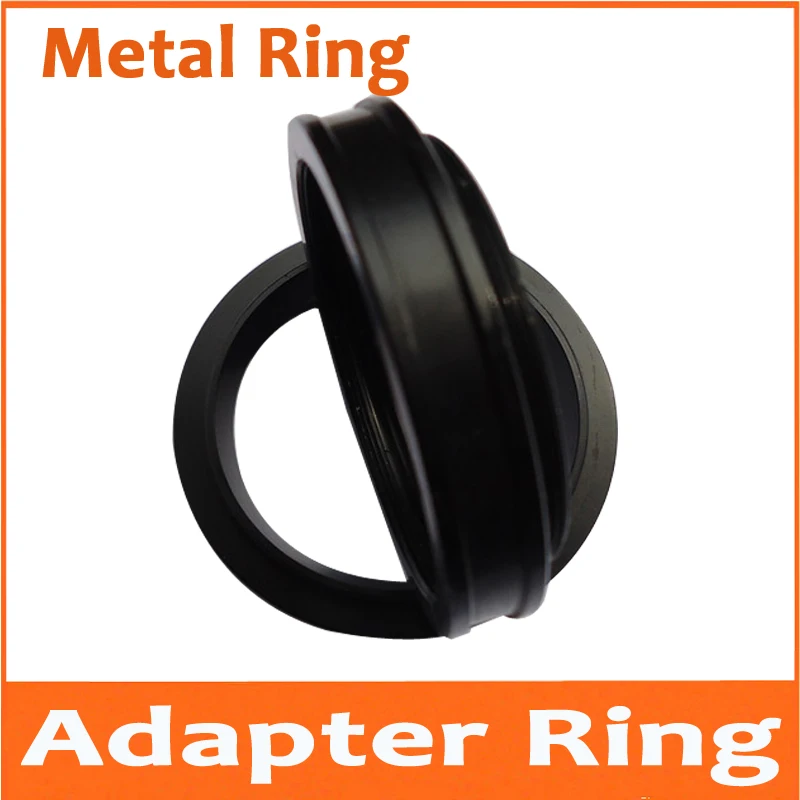 1pc Metal Stereoscopic Stereo microscope transfer ring 48mm Objective lens adapter M48 to M42 M52 | Инструменты