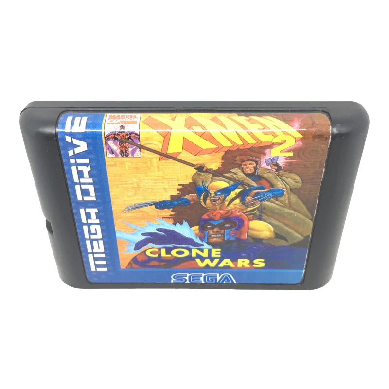 X men 2 для 16 бит игровой карточный картридж sega Mega Drive/Genesis system EUR/USA Shell|Картриджи| |