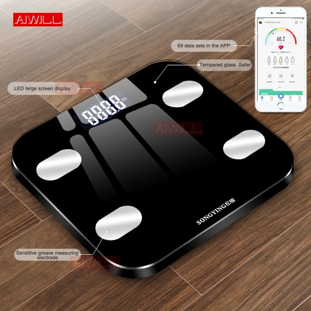 Hot Bathroom Body Fat bmi Scale Digital Human Electronic Smart