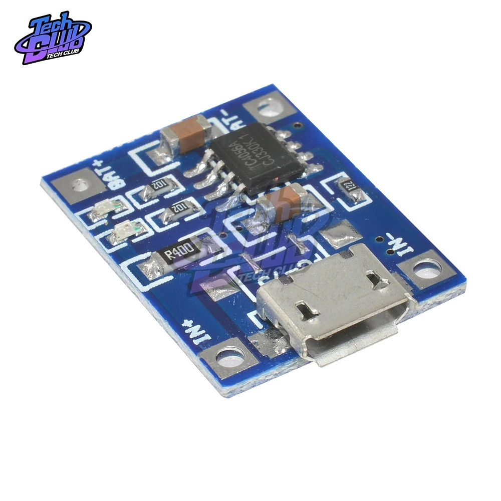 5 шт. Micro USB в 1 а 18650 TP4056 модуль зарядного устройства литиевой батареи зарядная