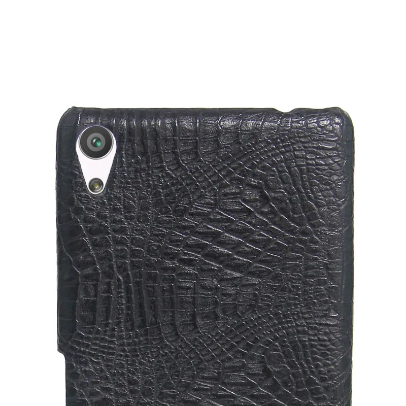 Для Sony Xperia M4 Aqua Case Роскошные Крокодиловой Кожи Задней Стороны Обложки телефон Fundas