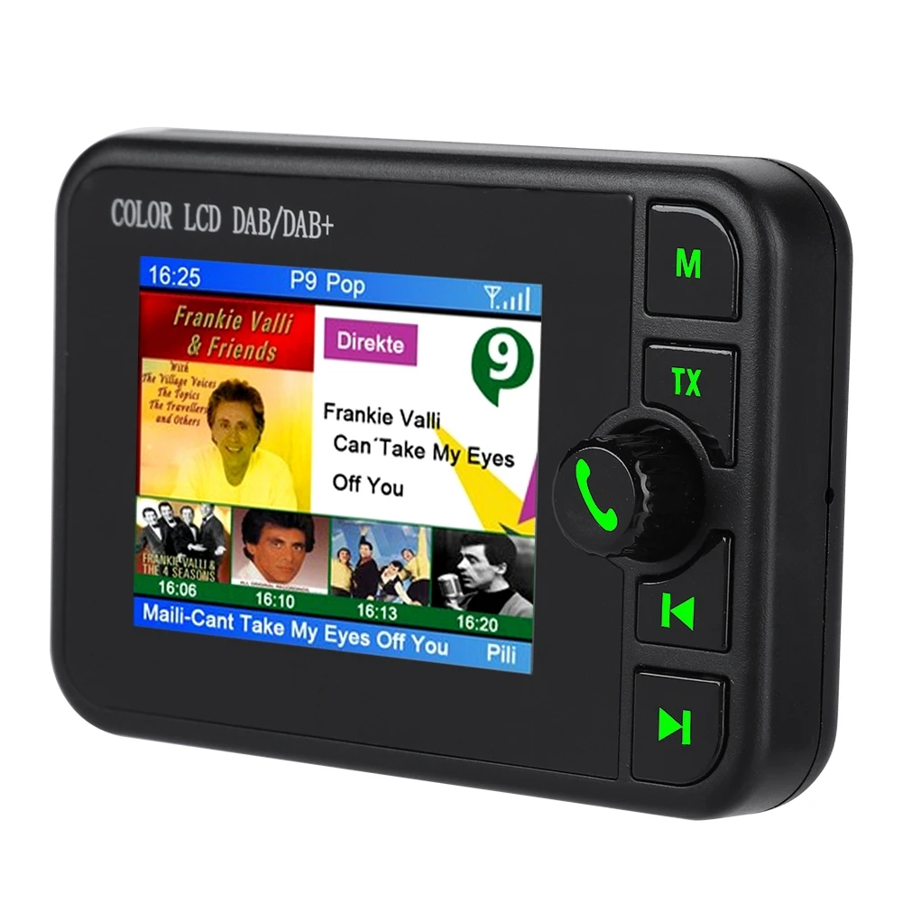 Автомобильный радиоприемник DAB цифровой Bluetooth FM передатчик Комплект Антенна MCX+ Автомобильное зарядное устройство+ кронштейн DAB тюнер мини DAB декодирование радио