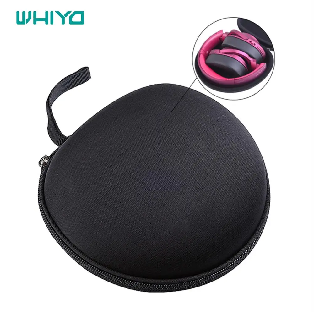 Whiyo 1 pcs of Headphone Protection Case Carrying Bag Big protection Storage for SONY MDR 100ABN MDR 100AAP WH H800 WH H900N