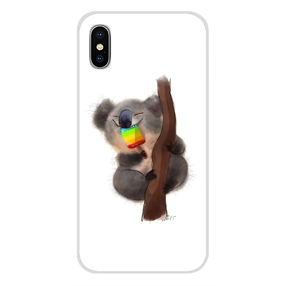 Для Huawei Mate Honor 4C 5C 5X 6X 7 7A 7C 8 9 10 8C 8X 20 Lite Pro Animal The Koala Portrait аксессуары чехлы для