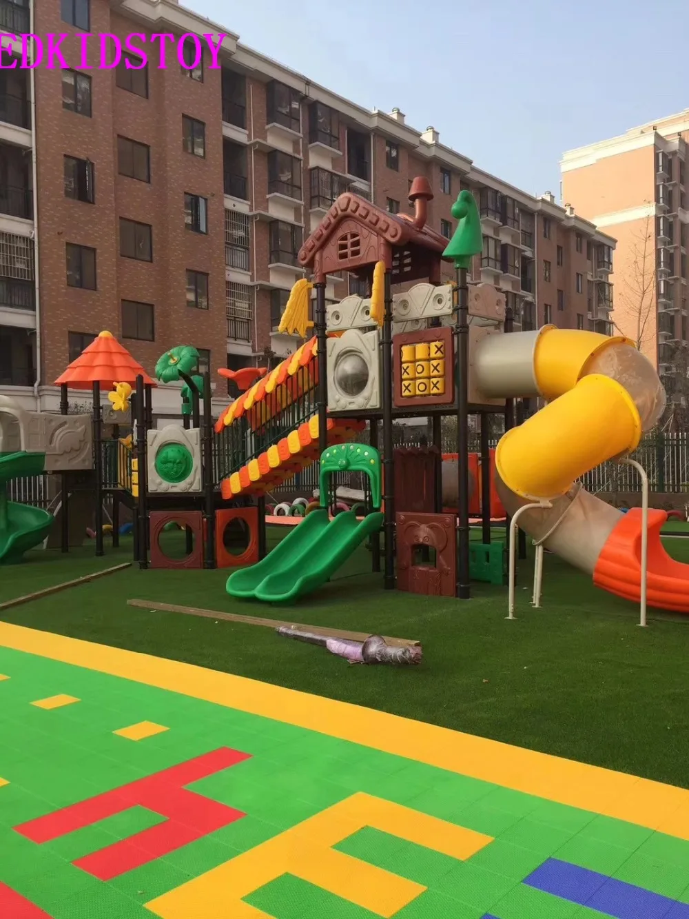 Стандарт ЕС премиум качества дом крыша тематические 2 пола детская игровая площадка на открытом воздухе