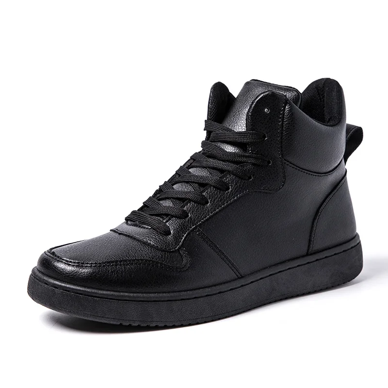 

New Autumn Sneakers And Leisure Men's Shoes Korean Version Of The Trend Of Wild Student Shoes Black And White Tide Shoes Winter