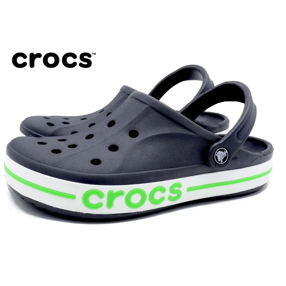 CROCS Unisex Beach Sandals Bayaband Men Crocs-shoes Water Sandals Lover Shoes Women Black Blue Hot Sale