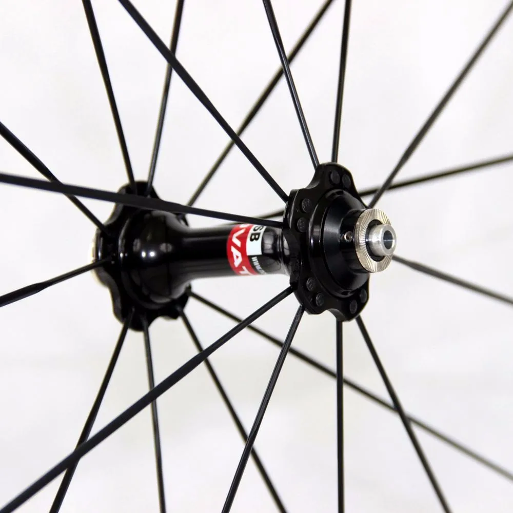 700c 38mm clincher carbon road bike wheelset for Shimano Sram or Campagnolo_4