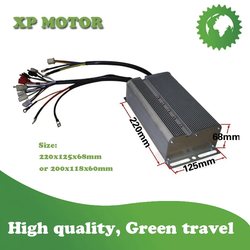 3000 W 48 V/60 V электрический мотоцикл-скутер контроллер двигателя(24 MOSFET) 3000 W E-велосипедный контроллер