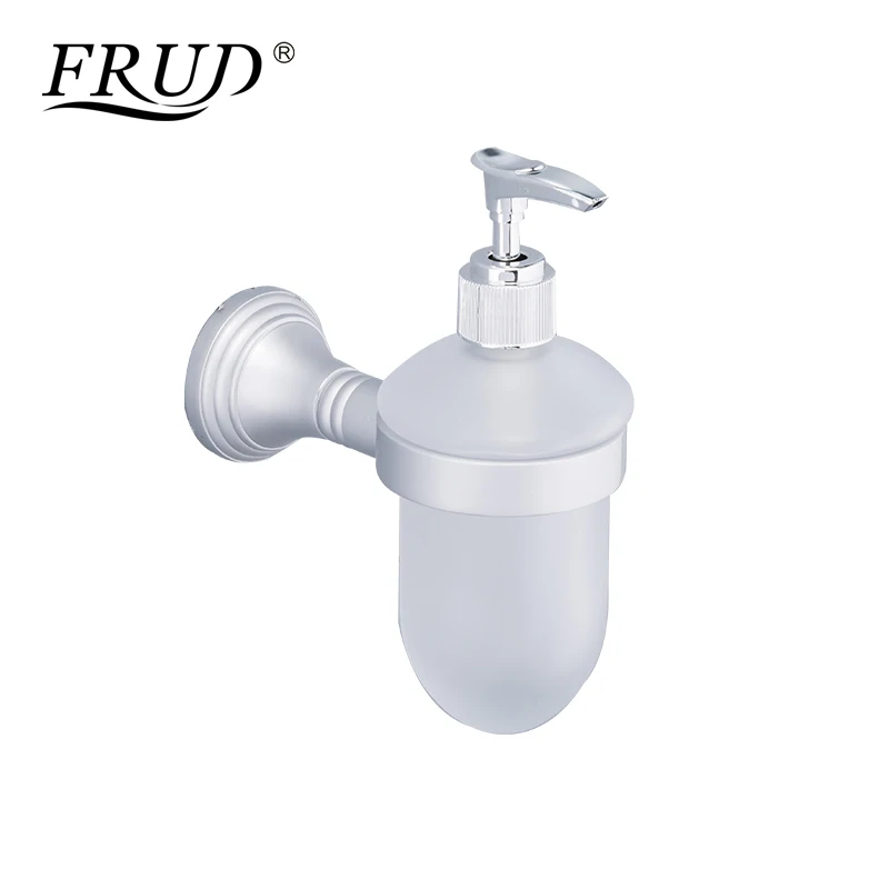 

FRUD New Arrival Soap Dispenser Bottles Bathroom Hand Wall Mount Sanitizer Shampoo Body Wash Lotion Bottle Empty Bottle Y18068