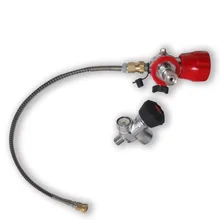 AC301 клиндер клапан производитель Пейнтбол углекислый газ цилиндр газовый клапан бак клапан с АЗС и шланг Acecare