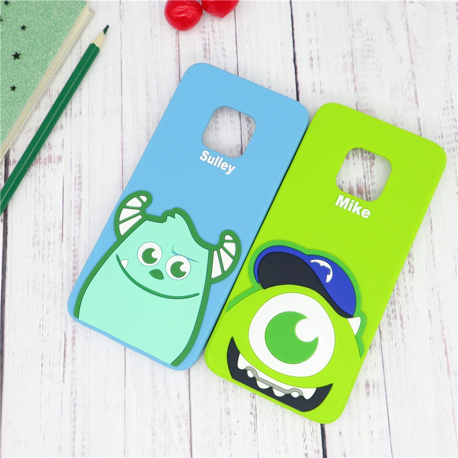 

3D Cartoon Monsters Sully Mike Phone Case for Huawei P20 Mate 9 10 20 Pro 20 X Soft Silicone Rubber Cover Coque Fundas Capa