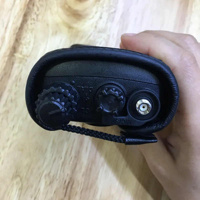 CSC-91 кожаный мягкий чехол держатель для YAESU VX-6R VX-6E walkie talkie