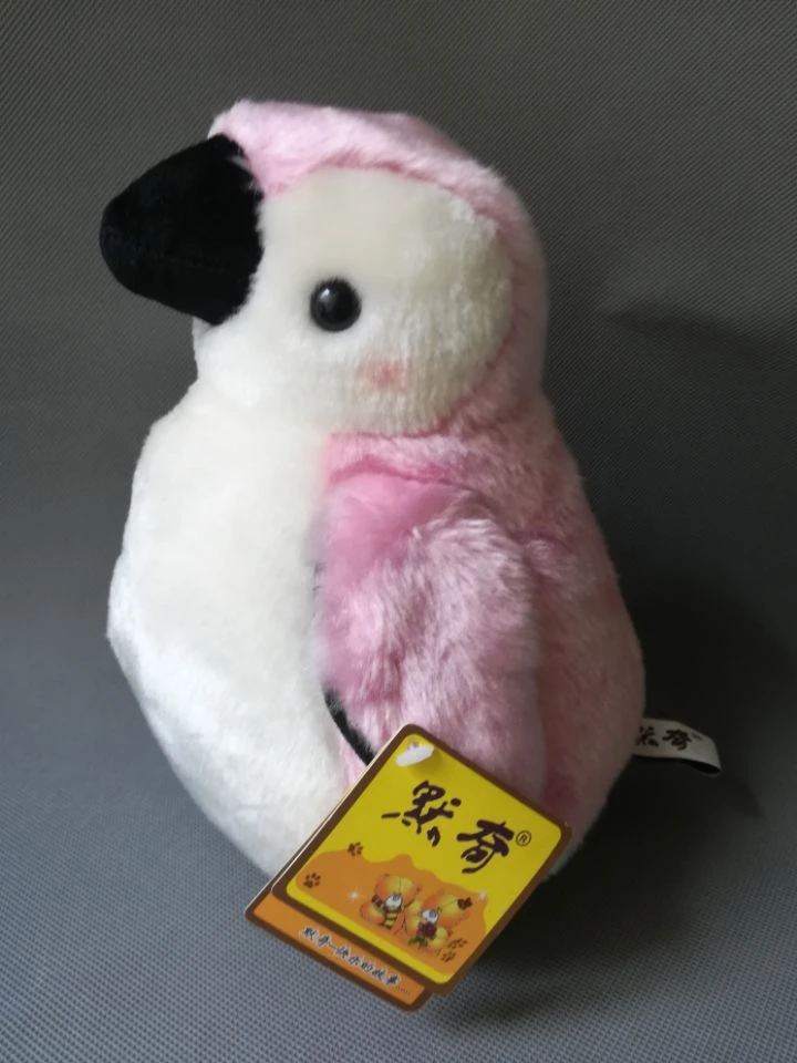 pink penguin plush