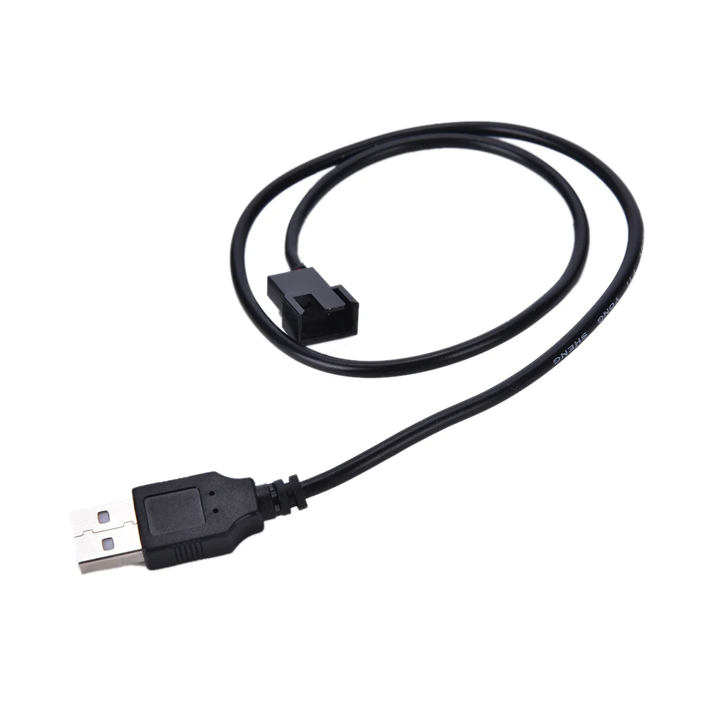 3 Pin 3pin /4 Pin 4pin 1 Black Adapter Cable USB A male to Fan ...