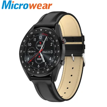 

L7 Bluetooth Smart Watch Fitness Tracker ECG+PPG HRV Heart Rate Blood Pressure IP68 Waterproof Smartwatch reloj for IOS Android