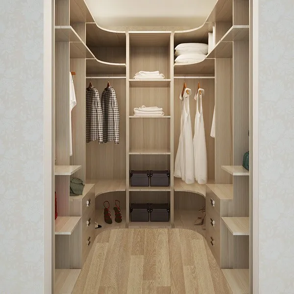 Australia Project Custom Design Open clothes wardrobe