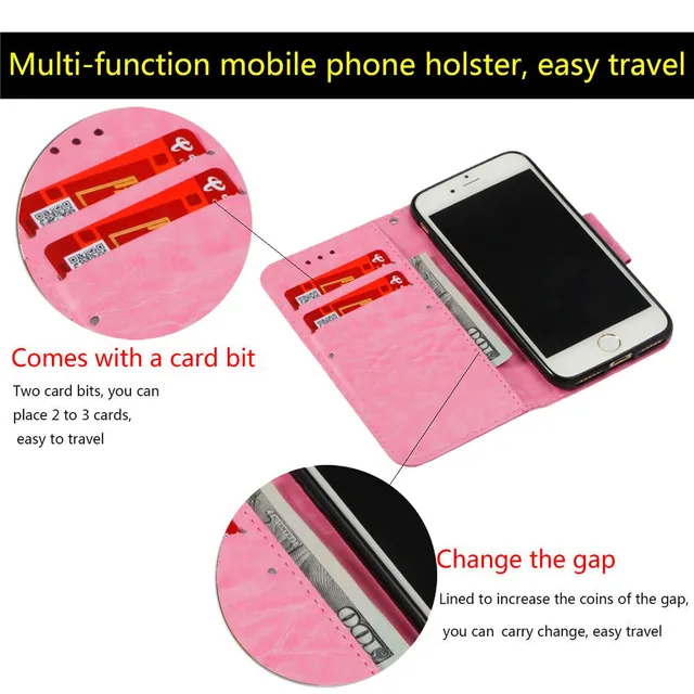 A8 Plus 2018 A3 A5 2017 J1 J3 J5 J7 2017 2016 Leather Flip Cover Wallet Phone Cases For Samsung Galaxy J2 Pro 2018 Phone Bag