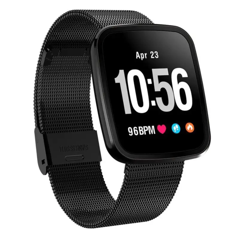 

V6S Couples Wristband Heart Rate Blood Pressure Monitor Bluetooth Smart Watch Bracelet Fitness Tracker For Android And IOS Phone