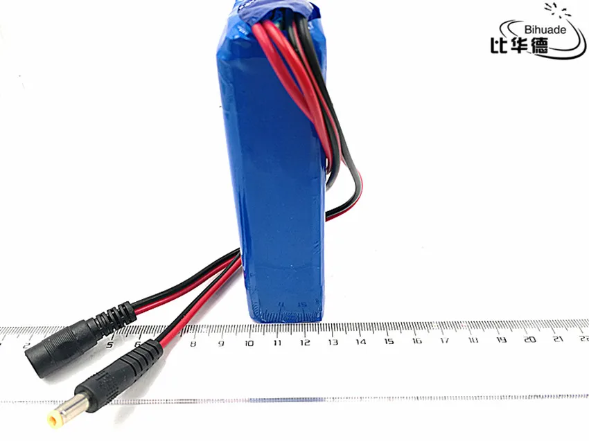 12 V 3000 mah литиевая батарея перезаряжаемая DC Батарея полимерная батарея для монитора мотор светодиодный свет открытый запасная батарея