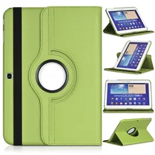 Вращающийся на 360 чехол для samsung Galaxy TBA 3 10,1 откидной держатель подставка из искусственной кожи чехол Tab 3 10," GT P5200 P5210 P5220 чехол для планшета s