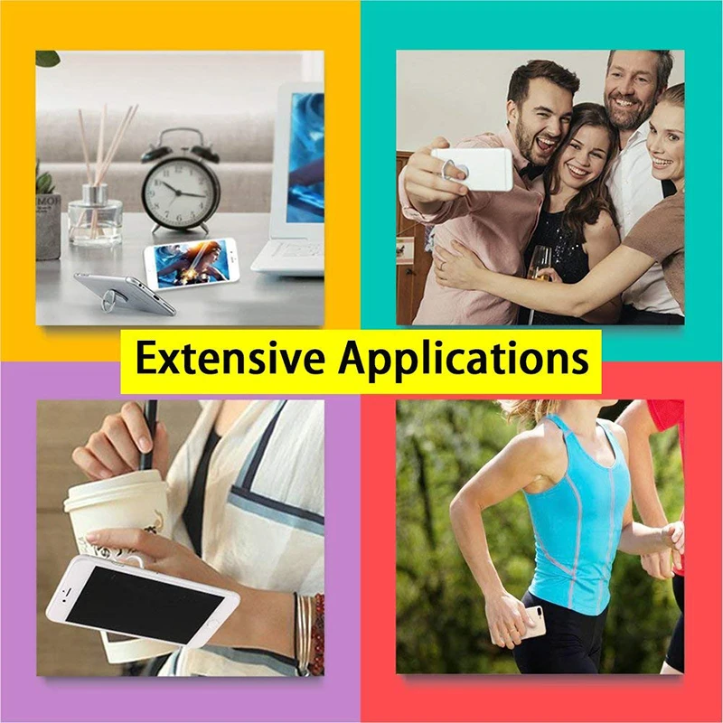 Fimilef 180 Degree Universal Phone Finger Ring Holder Stand for iPhone X 7 6 plus Samsung Xiaomi Smartphone Tablet plain bague Fimilef 180 Degree Universal Phone Finger Ring Holder Stand for iPhone X 7 6 plus Samsung Xiaomi Smartphone Tablet plain bague