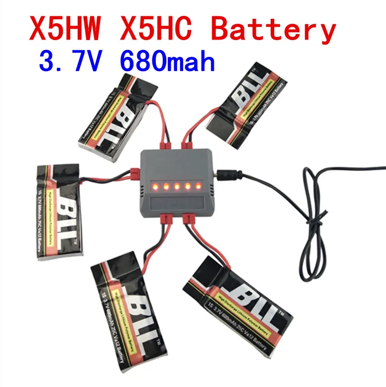 Syma x5hw аккумулятор