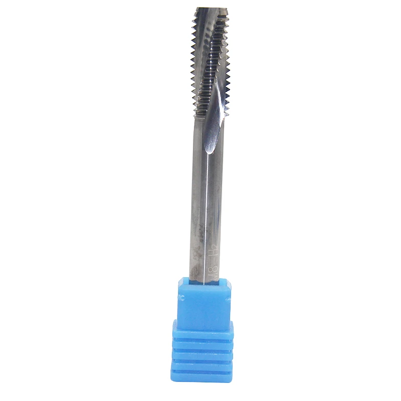 

M8 H2 1PC Solid carbide tap spiral groove high quality Thread processing alloy tap spiral groove for machine turning tools