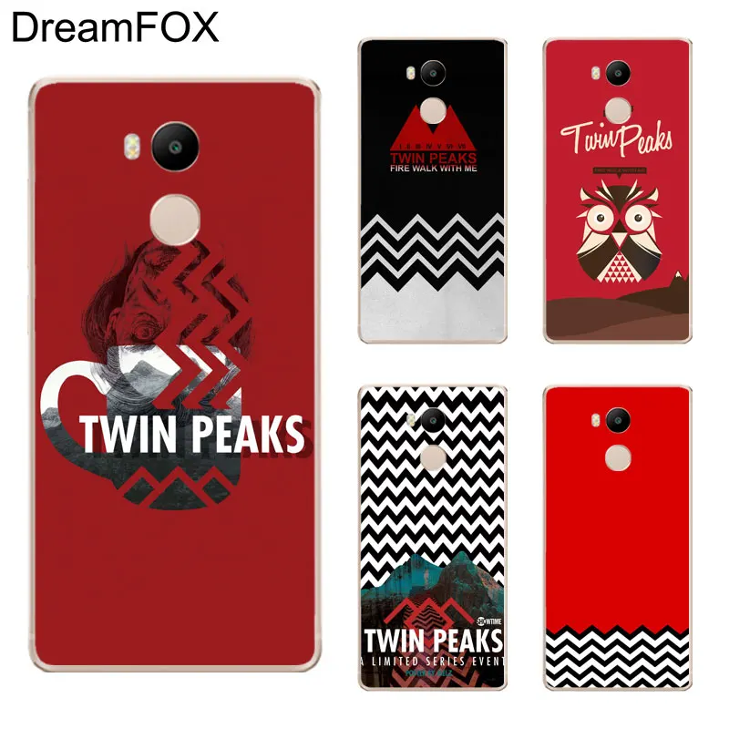 DREAMFOX K250 Twin Peaks Style Soft TPU Silicone Case Cover For Xiaomi Redmi Note 3 4 5 Plus 3S 4A 4X 5A Pro Global |