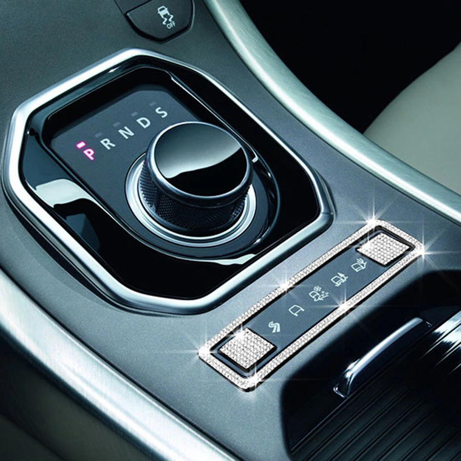 

Car Styling For Range Rover Evoque 2011-2017 Accessories Central Control Function Button Sticker